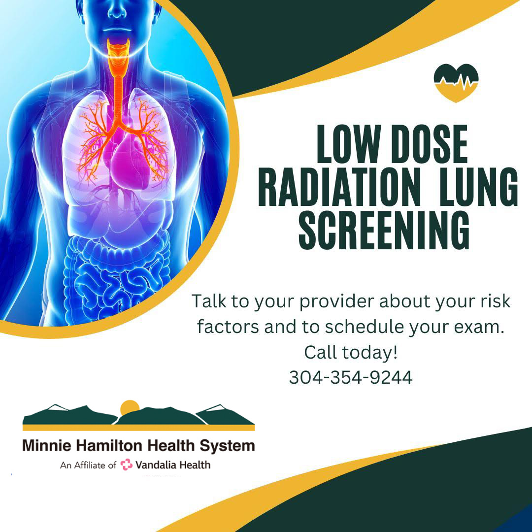 Low does radiation lung screening at Minnie Hamilton Health System (MHHS)